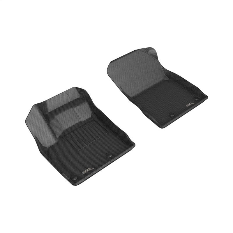 3D MAXpider ACE Kagu - Front - Black Floor Mats Floor Mats - Rubber main image