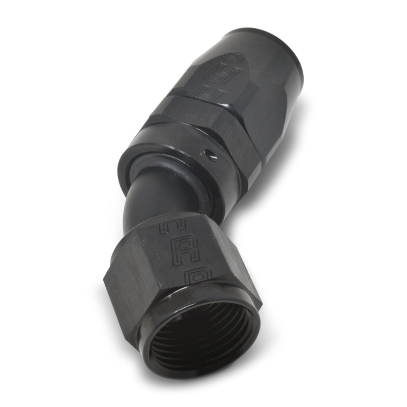 Russell -16 AN Full Flow 45° Hose Ends - Black 610135 Photo - out of package