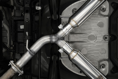 MBRP 22-24 Kia Forte GT Armor Lite AL Steel 3in Cat Back Exhaust w/ SS Tips S4711AL S4711AL Photo - Mounted