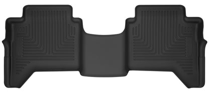 Husky Liners 2019 Ford Ranger SuperCrew Cab X-Act Contour Black Floor Liners (2nd Row) 54711 54711 Photo - Primary