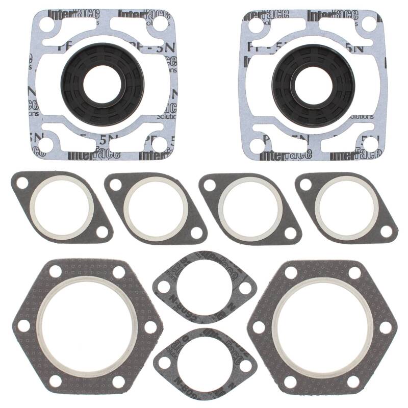 Vertex Pistons Vertex Gaskets 78-79 Polaris Cobra Complete Gasket Kit w/ Oil Seals 711078A 711078A Photo - Primary