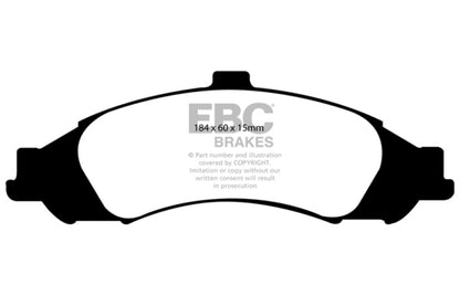 EBC Disc Brake Pad Set DP41721R Photo - Primary