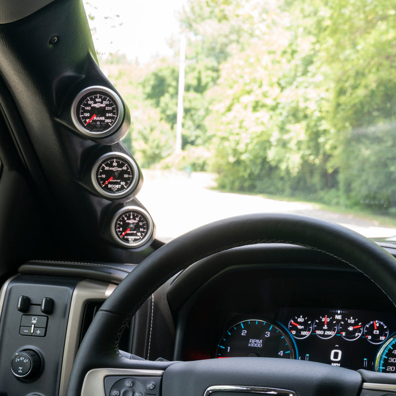 Autometer A-Pillar, Full, Triple, 2-1/16", Silverado/Sierra 14+ 17121 User 2