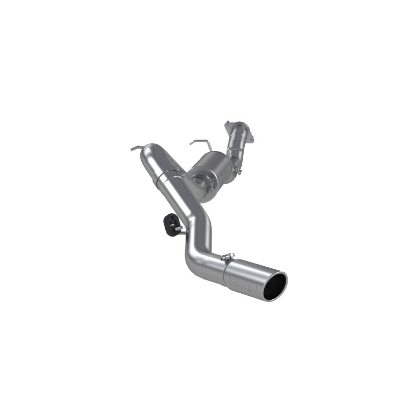 MBRP 07-10 Chevy/GMC 2500HD PU 6.0L V8 3.5in Single Side Exit Alum Cat Back S5078AL Photo - Primary