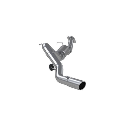 MBRP 07-10 Chevy/GMC 2500HD PU 6.0L V8 3.5in Single Side Exit Alum Cat Back S5078AL Photo - Primary