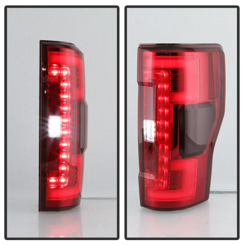 Spyder 17-18 Ford F-250 SD (w/Blind Spot Sensor) LED Tail Lights - Red Clr (ALT-YD-FS17BS-LED-RC) 5085634 5085634 Photo - Unmounted