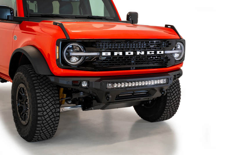 Addictive Desert Designs 2021+ Ford Bronco Stealth Fighter Front Bumper w/ Winch Mount F230142210103 F230142210103 Photo - Primary