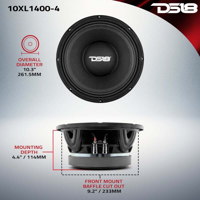 DS18 DSE EXL Series Mid-Range Loudspeakers Audio, Video & Radios Speakers main image