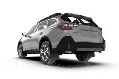 Rally Armor 20+ Subaru Outback UR Red Mud Flap w/ White Logo MF66-UR-RD/WH MF66-UR-RD/WH User 4