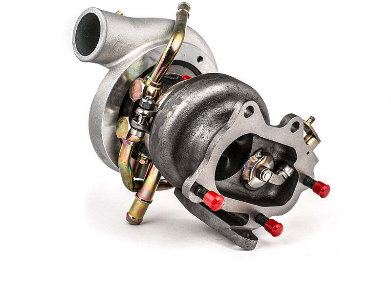 Forced Performance Subaru STi Green Turbo 84mm Black Housing 18PSI TiAL MVI WG w/Oil Line (D/S Only) 2025111-0502010 2025111-0502010 Photo - Primary