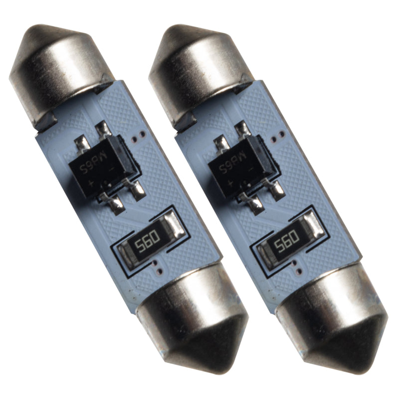ORACLE Lighting Oracle 37MM 4 LED 3-Chip Festoon Bulbs (Pair) - Cool White 5205-001 5205-001 Photo - lifestyle view