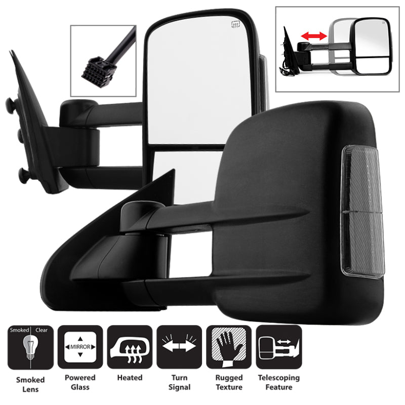 SPYDER Xtune Dodge Ram 02-09 L&R Manual Extendable Manual Adjust Mirror MIR-DRAM02-MA-SET 9935725 9935725 Photo - Primary
