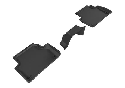 3D MAXpider 2017-2019 Audi A4/S4/A5 Sportback/S5 Sportback Kagu 2nd Row Floormats - Black L1AD04221509 L1AD04221509 Photo - Primary
