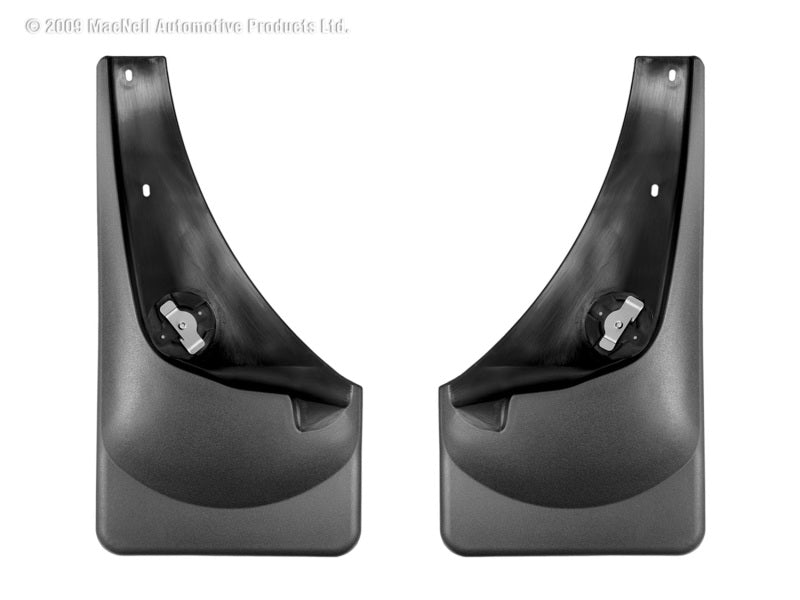 WeatherTech 99-07 Ford F-250/F-350/F-450/F-550 Front Mudflaps - Black 110001 Photo - Primary
