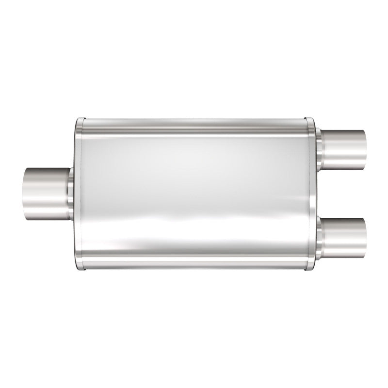 MagnaFlow 4" X 9" Oval Center/Dual XL Multi-Chamber Performance Muffler 13148 Photo - Primary