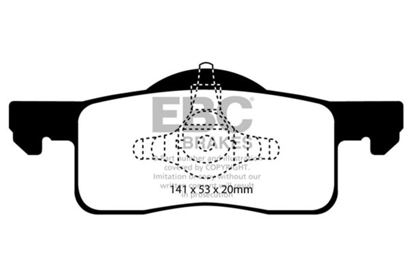 EBC Disc Brake Pad Set UD935 Photo - Primary