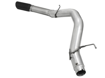 aFe  POWER Large Bore-HD 5" 409 Stainless Steel DPF-Back Exhaust System 49-42039-B Photo - Unmounted