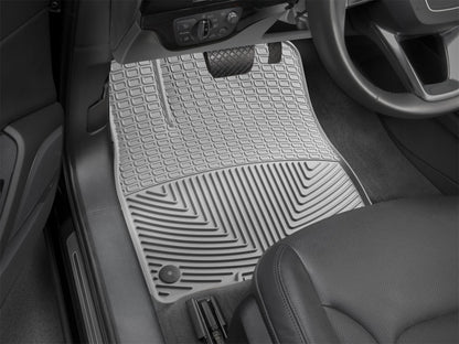 WeatherTech 2017+ Audi Q7 Front Rubber Mats - Grey W376GR W376GR Photo - Mounted