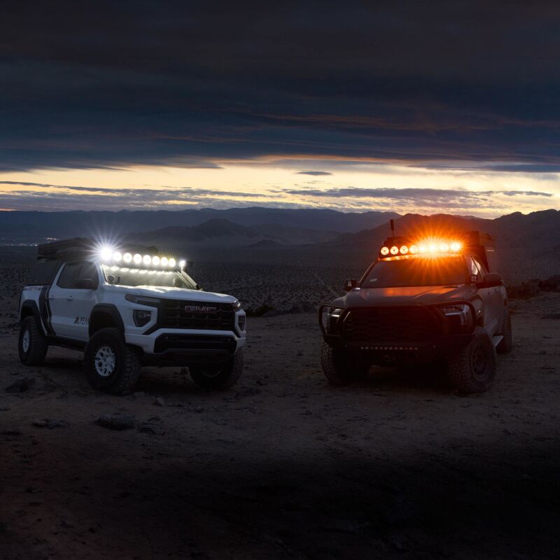 KC HiLiTES Gravity Titan LED Light Bar - 50in. (8-Light) 91418 91418 Photo - lifestyle view