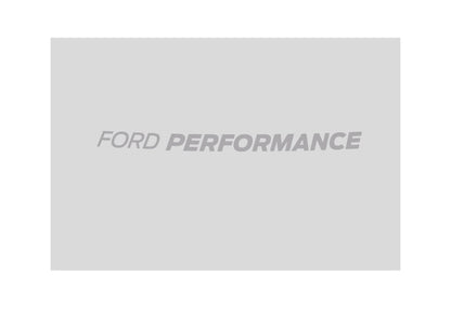 Ford Racing Ford Performance Bronco Windshield Banner - Silver M-1820-BRS M-1820-BRS Photo - Unmounted