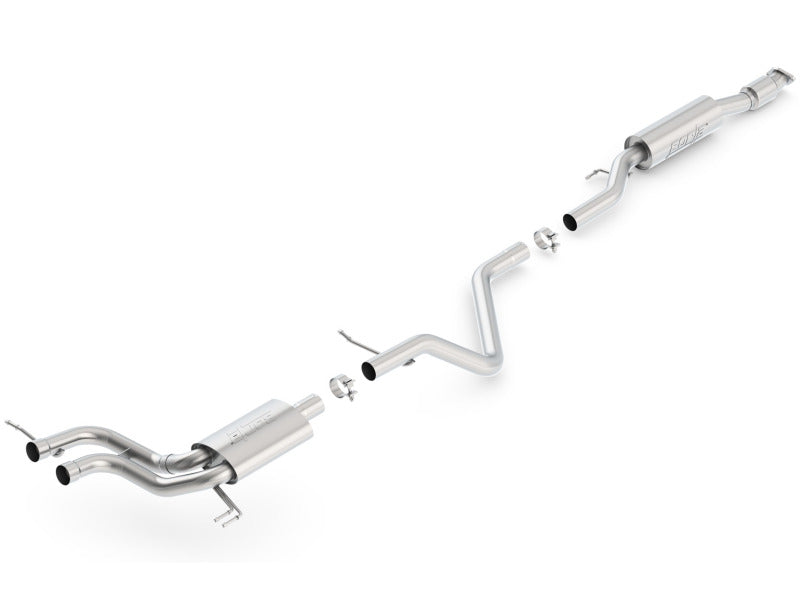 Borla 13-15 Hyundai Veloster Turbo 1.6L AT/MT FWD 2dr Dual Center Rear Exit Cat-Back Exhaust 140506 140506 Photo - Primary