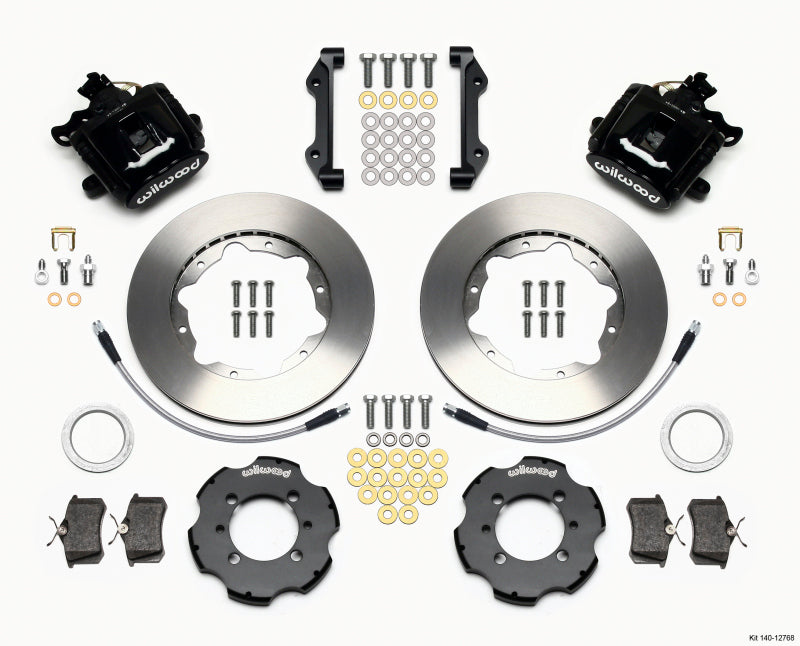 Wilwood Combination Parking Brake Rear Kit 11.00in 2012 Fiat 500 w/ Lines 140-12768 140-12768 Photo - Primary