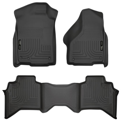 Husky Liners 03-08 Dodge Ram 1500/2500/3500 Quad Cab WeatherBeater Combo Black 98031 Photo - Primary