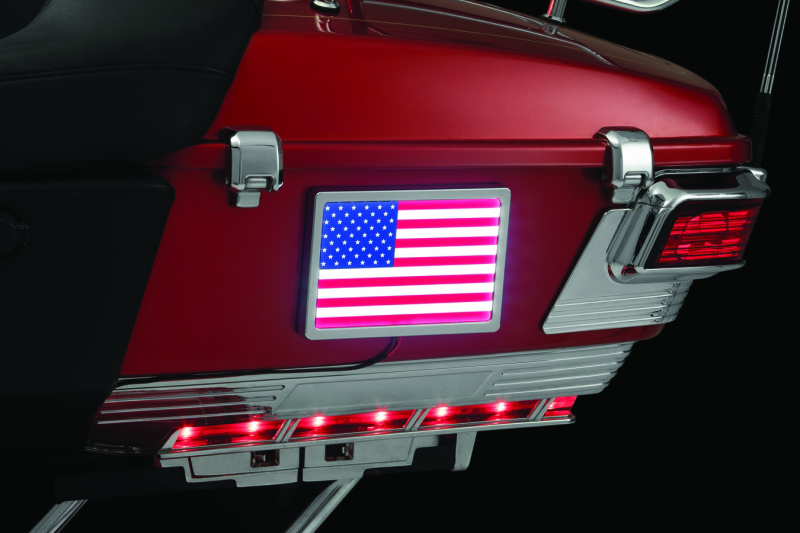 Kuryakyn Freedom Flag Led 4in X 6in Chr 2891 2891 User 1