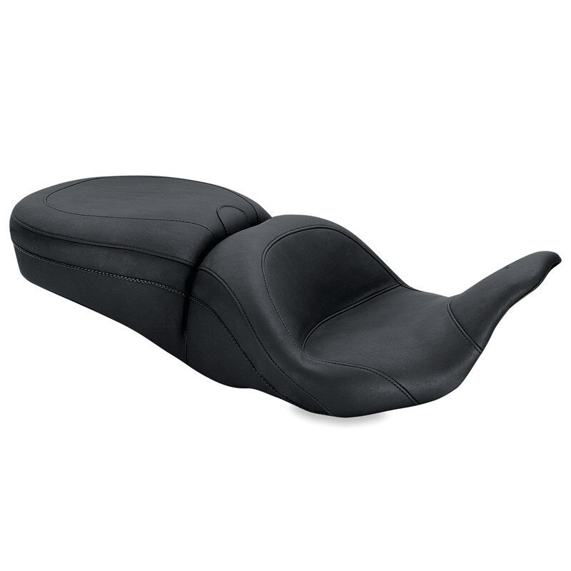 Mustang Motorcycle Low Down Touring Seat-Plain 79700