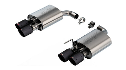 Borla 2024 Ford Mustang GT 5.0L V8 w/ Active Exhaust S-Type Axle-Back Exhaust System - Carbon Fiber 11985CFBA 11985CFBA Photo - Primary