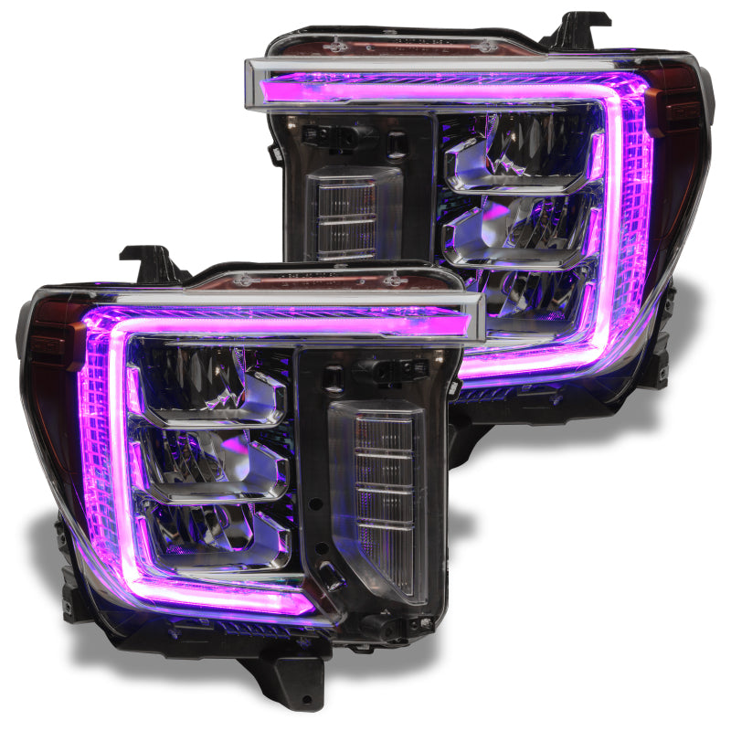 ORACLE Lighting Oracle 20-21 GMC Sierra 2500/3500 HD RGB+W Headlight DRL Upgrade Kit - ColorSHIFT w/ BC1 Controller 1451-335 1451-335 User 2