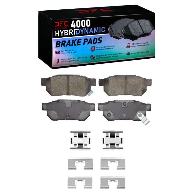 DFC DFC 4000 HybriDynamic Brake Pads Brakes, Rotors & Pads Brake Pads - OE main image