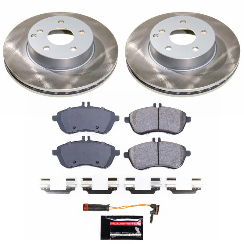 PowerStop Power Stop 12-15 Mercedes-Benz SLK250 Front Semi-Coated Rotor Kit SC5790 SC5790 Photo - Primary