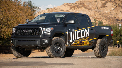 ICON Compression 18x9 5x150 25mm Offset 6in BS Satin Black Wheel 2018905560SB 2018905560SB Photo - lifestyle view