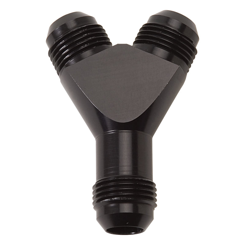 Russell Billet Aluminum Fuel Y-Blocks - Black Finish 650430 Photo - Primary