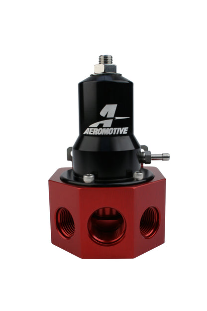 Aeromotive EFI Regulator Belt Drive, 30-120 psi, .500 Valve, 4x AN-08 & AN-10 13133 Photo - out of package