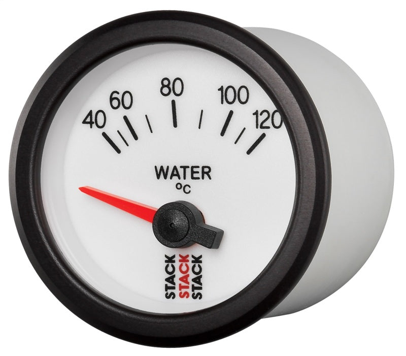 Autometer Stack 52mm 40-120 Deg C M10 Male Electric Water Temp Gauge - White ST3257 ST3257 User 2