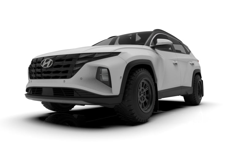Rally Armor 2022 Hyundai Tucson Black UR Mud Flap w/ Red Logo MF75-UR-BLK-RD MF75-UR-BLK-RD User 1
