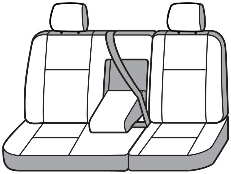 Covercraft 23-24 Nissan Frontier Endura PrecisionFit Custom Second Row Seat Covers - Silver/Charcoal GTN4332ENSC GTN4332ENSC Photo - out of package