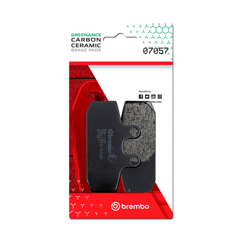 Brembo OE Aprilia Atlantic Carbon Ceramic Brake Pad - Front 07057 07057 User 1