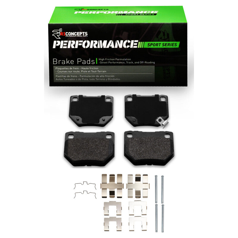 R1 Concepts RNC Performance Sport Brake Pads Brakes, Rotors & Pads Brake Pads - Performance main image