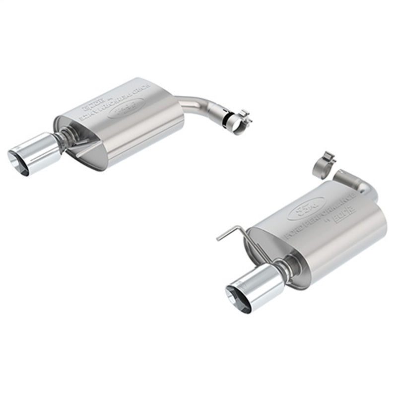 Ford Racing 2018 Mustang 2.3L Ecoboost Sport Muffler Kit - Chrome Tips M-5230-M4SCA M-5230-M4SCA Photo - Primary