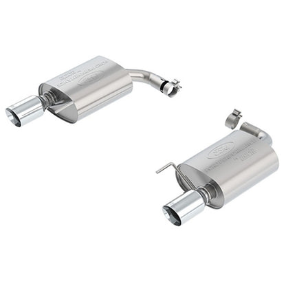 Ford Racing 15-23 Mustang 2.3L Ecoboost Touring Muffler Kit - Chrome Tips M-5230-M4TCA M-5230-M4TCA Photo - Primary