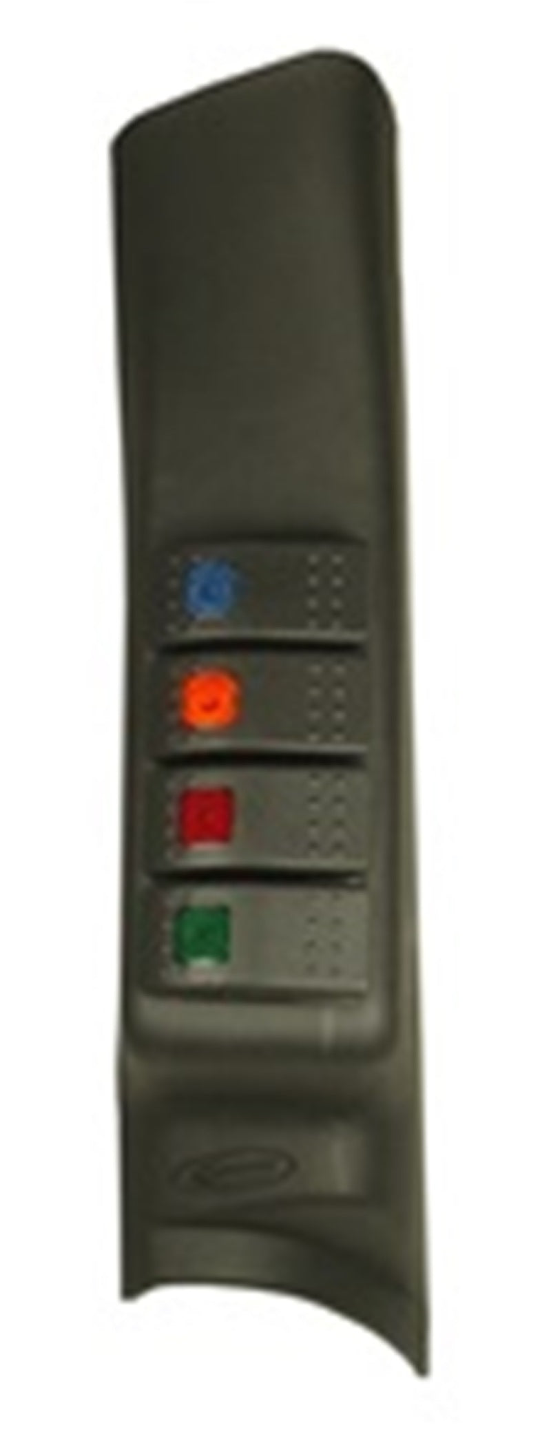Daystar 2007-2018 Jeep Wrangler JK 2WD/4WD - A-Pillar Rocker Switch Pod (Switches Included) KJ71044BK KJ71044BK Photo - Primary