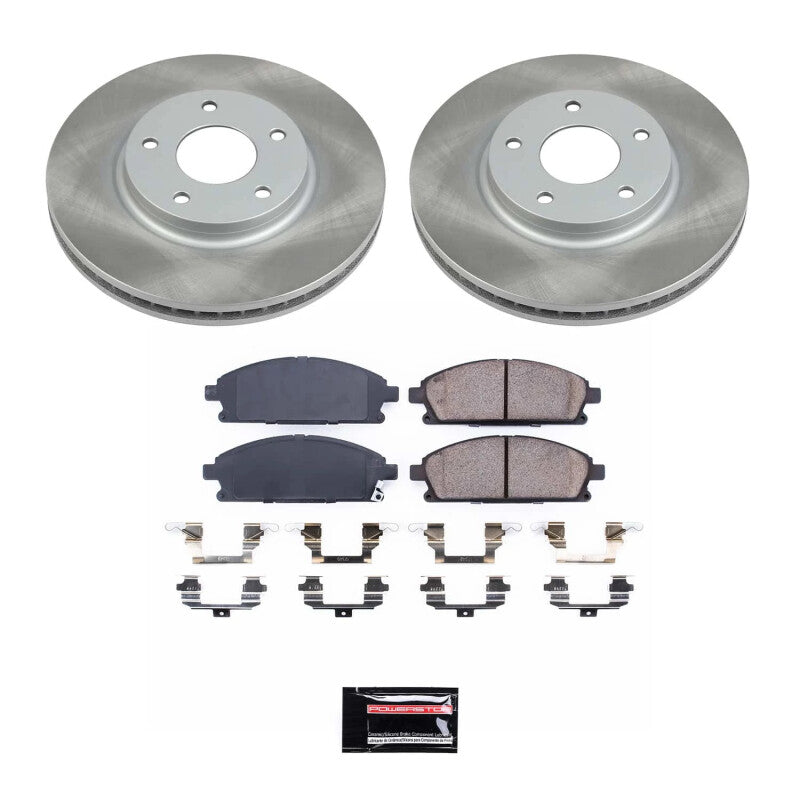 PowerStop Power Stop 04-09 Nissan Quest Front Semi-Coated Rotor Kit SC150 SC150 Photo - Primary