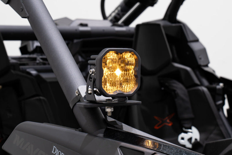 Diode Dynamics 17-24 Can-Am Maverick X3 SS5 Stage Series Ditch Light Kit - Sport Yellow Combo DD7869 DD7869 User 1