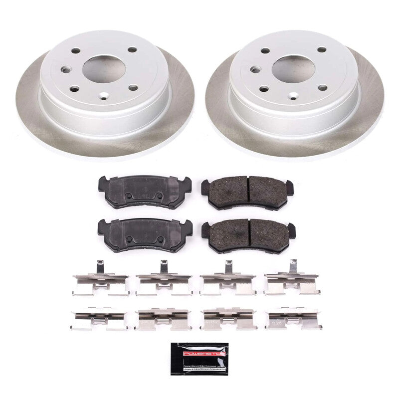 PowerStop Power Stop 05-06 Suzuki Reno Rear Semi-Coated Rotor Kit SC5897 SC5897 Photo - Primary