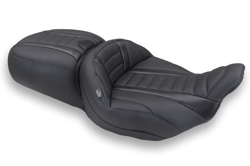 Mustang Motorcycle MMP One-Piece 2 Up Seat Seats Solo Motorcycle Seats main image