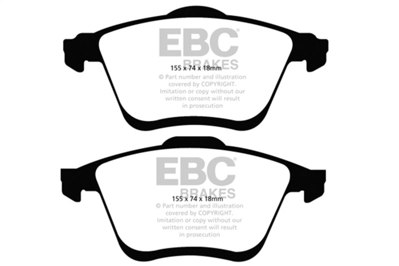EBC Disc Brake Pad Set UD1186 Photo - Primary