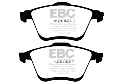 EBC Disc Brake Pad Set UD1186 Photo - Primary